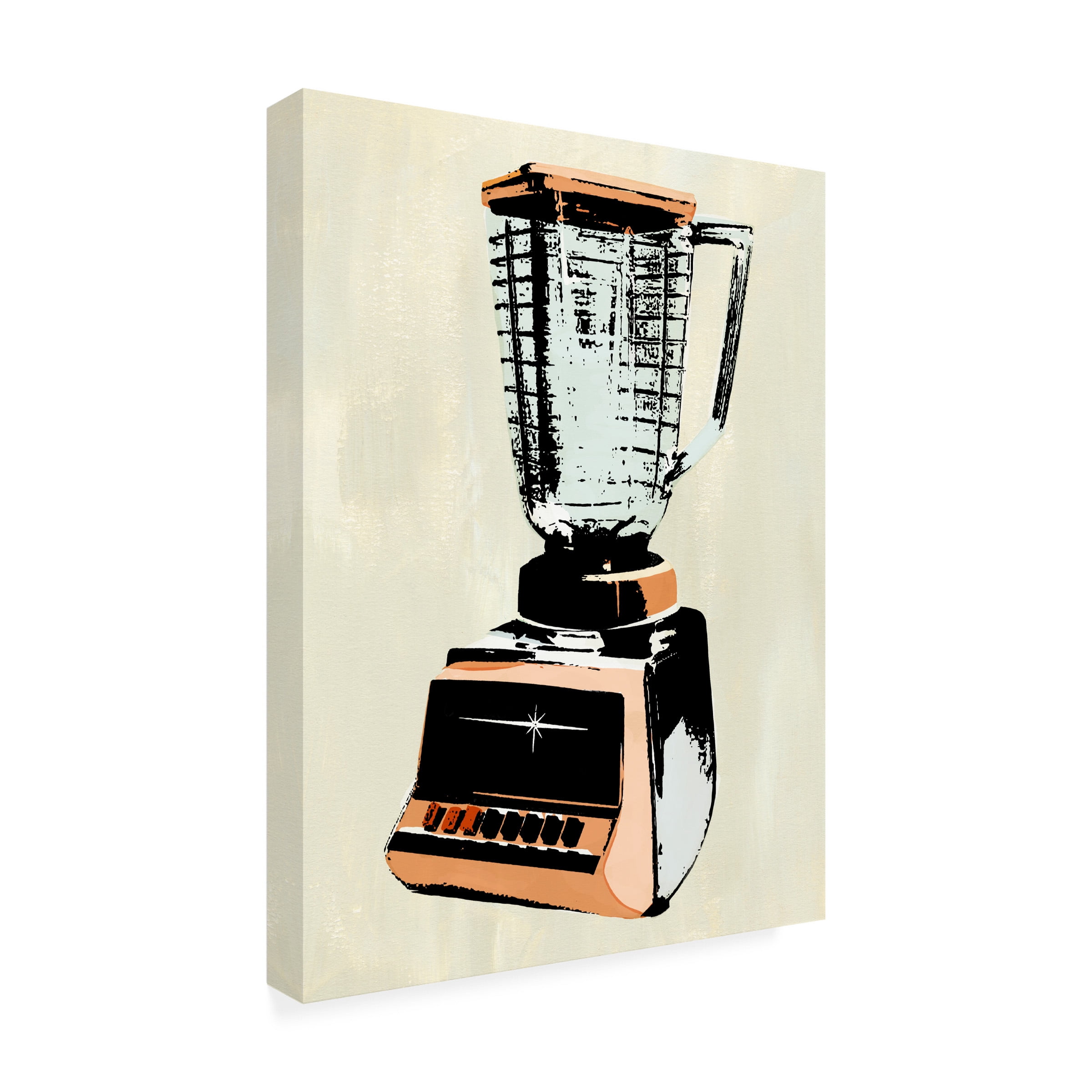Annie Warren 'Retro Kitchen Appliance I' Canvas Art