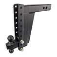 thumbnail image 2 of Bulletproof Hitches Trailer Hitch Ball Mount ED2512 For 2-1/2 Inch Receiver; Lockable Lock Sold Separate; 36000 Pound Gross Trailer Weight; Adjustable 12 Inch Drop/12 Inch Rise; Non Swivel, 2 of 5