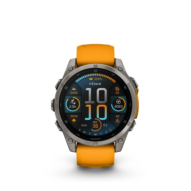 Garmin Fenix 8 47MM AMOLED Sapphire Multisport GPS Smartwatch