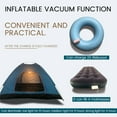 thumbnail image 3 of Coofit Pool Float Pump Set Quick-fill Air Mattress Inflator Mini Air Pump Camping Light, 3 of 10