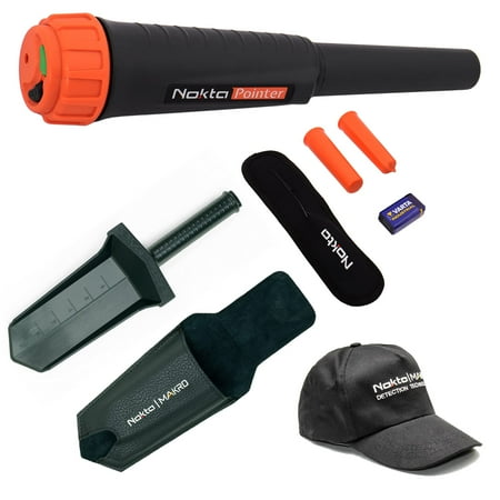 

Pointer Waterproof Pinpointer Metal Detector with Digger & Cap