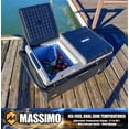 thumbnail image 5 of Massimo 75L Electric Iceless Cooler for RV, Car, Camping, Beach – 12V DC & AC Powered, Portable Fridge Freezer, 19.8 Gallon Capacity, 5 of 18