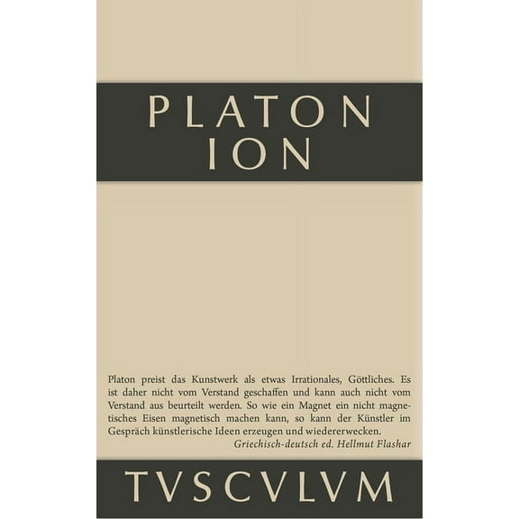 Sammlung Tusculum Ion, (Hardcover)