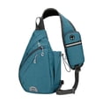 thumbnail image 2 of Yeciiwht Waterproof Shoulder Bag Travel Crossbody Bags for Women Men, Lightweight Sling Bag Multi Pocket Chest Bags for Travel School, 2 of 6