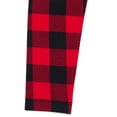 thumbnail image 6 of Disney Minnie Mouse Big Girls' 2-Piece Fleece Sweatshirt and Leggings Set Minnie Plaid Red, 6 of 6