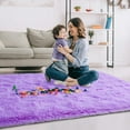 thumbnail image 6 of Lochas Soft Fluffy Rug Modern Shag Carpet Fuzzy Shaggy Rugs for Bedroom Indoor Modern Area Rugs,8'X10',Purple, 6 of 7