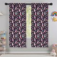 thumbnail image 5 of Blackout Kids Curtains,Cartoon Unicorn Star Heart Pattern Childrens Insulated Curtains Set Of 2,Bedroom Essentials,Toddler Room Decor 42"x63", 5 of 5