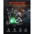 thumbnail image 3 of VEVOR Fauteuil Roulant Électrique Capacité de 300 Lb Pliable Léger 13 Miles, 3 of 9