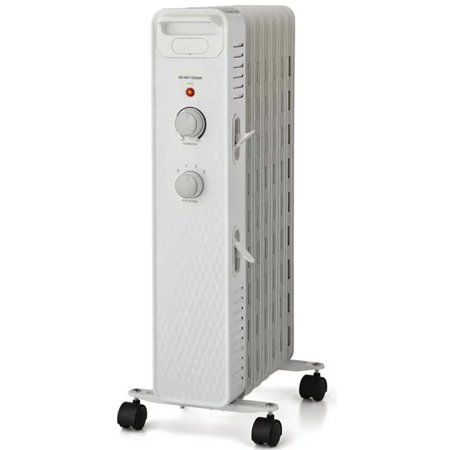 

1500W Mechanical Oil Filled Electric Radiant Space Heater WSH07O2AWW White