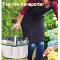 thumbnail image 5 of Juego De Herramientas De Jardín Kit Manual Jardinería 11pzs Verde/Plata, 5 of 5