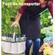 thumbnail image 5 of Juego De Herramientas De Jardín Kit Manual Jardinería 11pzs Verde/Plata, 5 of 5