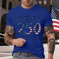 thumbnail image 2 of mgoYE 250 Years 1776-2026 250th Birthday Eagle T-Shirt for Celebrate 250th Anniversary of America Patriotic Tee 250 Short-Sleeved Top for Men 250th American Anniversary(Blue,XL), 2 of 7