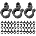 thumbnail image 1 of Plastic Pipe Clamps Black 100Pcs For Farmers In Irrigation Systems, 1 of 8