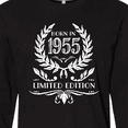 thumbnail image 4 of Inktastic Born in 1955 Limited Edition Long Sleeve T-Shirt, 4 of 5