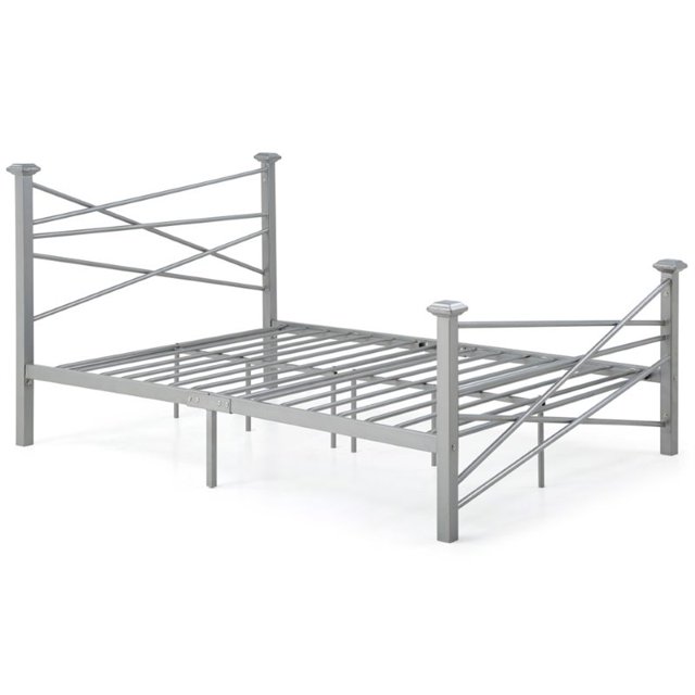 Pemberly Row Lit en Métal Grand en Argent