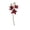 🥑 Wine_Hot#1712, variant on Artificial Cymbidium Orchid Bouquet - Three Head Fake Flower Arrangement, Lifelike Artificial Flowers, Flexible Stems, Home Wedding Party Table Centerpiece Decor