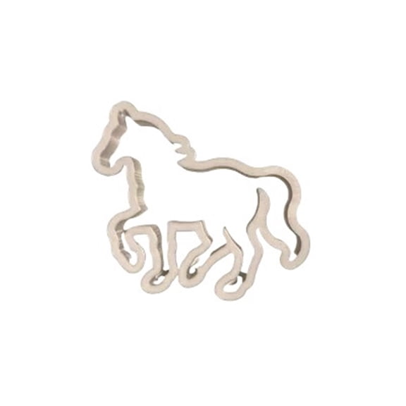 5pcs Horse Shaped Cookie Cutter 3D Printed Baking Tool