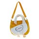 thumbnail image 1 of Bolso informal para mujer con correa ajustable, bolso de viaje con dibujos animados de ganso (amarillo), 1 of 9