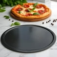 thumbnail image 4 of Mainstays Nonstick 12" Diameter Pizza Pan, Pizza Crisper, Dark Gray, 4 of 11