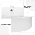 thumbnail image 3 of Cubierta acrílica para alimentos, cubierta protectora acrílica para alimentos, cubierta transparente para pasteles, Protector de alimentos a prueba de polvo, 3 of 6