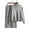 Gray, variant on LEKODE Knit Sets Two Piece Women 2 Piece Maxi Skirt Sets for Women Striped Sweater Dress Womens Two Piece Sets Sweater Dress Maxi Skirts for Women Two Piece Sets for Women Going Out Black One Size
