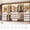 White, variant on Homieasy 3-Piece L-Shaped Walk-in Closet Organizer System, 138.5" Wood Closet Tower with 12 Drawers & 4 Expandable Hanging Rods, Customizable Wardrobe Storage Set for Bedroom, Apartment,Gray Oak