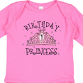thumbnail image 3 of Inktastic Tiara 1st Birthday Princess Girls Long Sleeve Baby Bodysuit, 3 of 4
