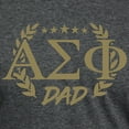 thumbnail image 3 of CafePress - Alpha Sigma Phi Greek Dad Gold T Shirt - Mens Tri-blend T-Shirt, 3 of 4