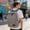 Gray, variant on Deeceymbur Casual Backpack Stylish Large Capacity Travel Laptop Bag Versatile Lightweight Backpack Water Resistant Oxford Cloth Bag Multi Compartment Commuter Daypack