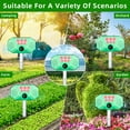 2023 Animal Repellent Ultrasonic Outdoor, Solar Power Animal Repeller