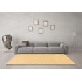thumbnail image 3 of Ahgly Company Indoor Round Solid Brown Modern Area Rugs, 7' Round, 3 of 4