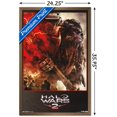 thumbnail image 3 of Halo: Halo Wars 2 - Face-Off Wall Poster, 22.375" x 34", Framed, 3 of 3