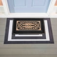 thumbnail image 2 of Evergreen Black and White Frame Layering Mat 11.5 x 9.5 inches Indoor and Outdoor Decor, 2 of 3