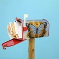 thumbnail image 6 of Bingfone Vibrant Butterfly And Sunflowers Magnetic Mailbox Cover Standard Size for Garden Yard Outdoor Decorations-21x18 in, 6 of 7