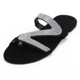 thumbnail image 4 of Sandalias Para Mujer, Elegantes, Informales, Sandalias, Zapatos De Verano, Playa, Viajes, Zapatillas, Chanclas 1 Par seitruly AP006793-09, 4 of 6