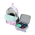 thumbnail image 3 of Champion 2-Piece Munch Backpack with Lunch Box Kit Bag (Blue/Pink), 3 of 5
