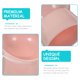 thumbnail image 4 of NUOLUX Elevado Para Color Rosa Antideslizante Fácil De Limpiar Y Ergonómico, 4 of 5