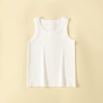 thumbnail image 4 of Wxirdiow Toddler Girls Sleeveless Tops Girls Dance Tank Tops Sleeveless Racerback Athletic Shirts Cotton Dance Outfit for Ballet Gymnastics White Size,7-8 Years, 4 of 5