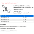 thumbnail image 2 of Fuel Pump and Sender Assembly - Compatible with 1990 - 1991 Ford F-150, 2 of 2