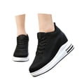 thumbnail image 3 of Win s Way Women's Elevator Mesh Sneakers, Thick Sole Height Increasing Platform Walking Shoes, 3 of 9
