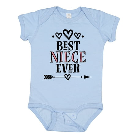 

Inktastic Best Niece Ever from Aunt Gift Baby Girl Bodysuit