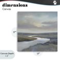 thumbnail image 4 of Stupell Industries Modern Calm Riverbend in Greys Canvas Art, 17 x 17, by Christy McKee, 4 of 8