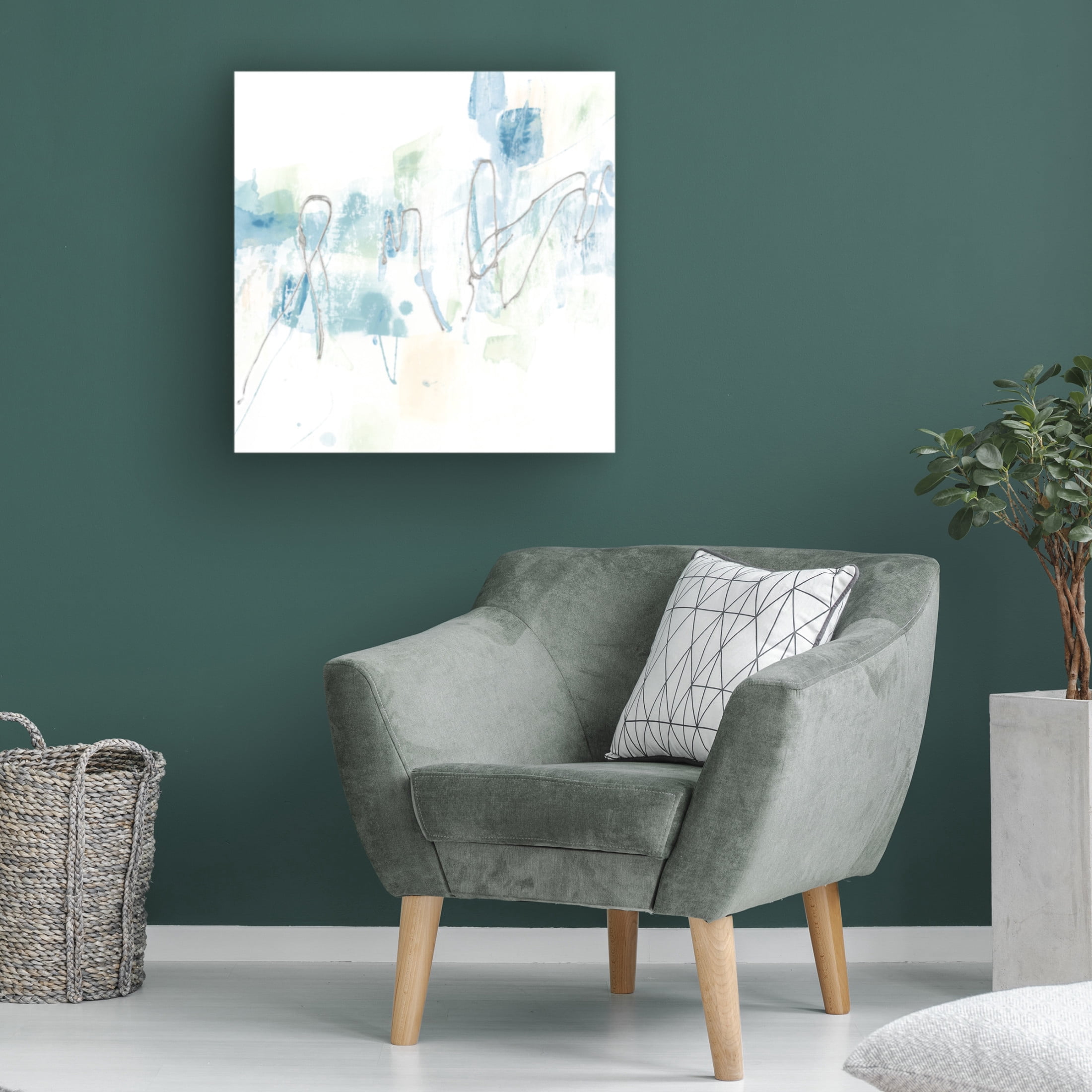 Trademark Fine Art June Erica Vess  Arctic Scribe I Canvas Wall Art