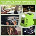 thumbnail image 4 of 150W Power Inverter Generator for Ryobi 18V Li-ion Battery Power Station 110V, 4 of 7