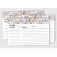 thumbnail image 2 of Inkdotpot Recipe Card 6x4 inch Single-Sided Recipe Design Cards White Baking Recipe Cards Wedding-Bridal Shower-Baby Shower- Pack of 50, 2 of 6