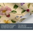 thumbnail image 4 of Large Boho Floral Wall Mural - Floral Botanical Wall Murals, Aesthetic Hd Photo For Living Room Bedroom, Flower Mural 59"W x 39.4"H (Not Peel and Stick), 4 of 6