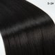 thumbnail image 1 of Zhuge Extensión de cola de caballo larga trenzada con lazo para el cabello Extensiones de cabello de cola de caballo trenzada recta de color negro oscuro para uso diario de mujeres, negro A, 1 of 5
