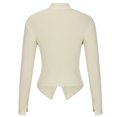 thumbnail image 5 of Patlollav Winter Womens Tops Zipper Long Sleeve Solid Color Sweater, 5 of 6