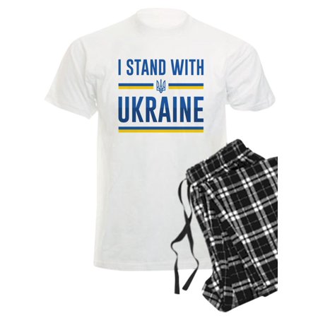 

CafePress - I Stand With Ukraine - Men s Light Pajamas