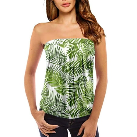 

Fsqjgq Athletic Crop V Neck Women Summer Top Casual Top Printed Block Sleeveless Wrap Top Cotton Bra Top Girls Undershirts Womens Vest Puffer Vest Women Polyester Spandex Green M